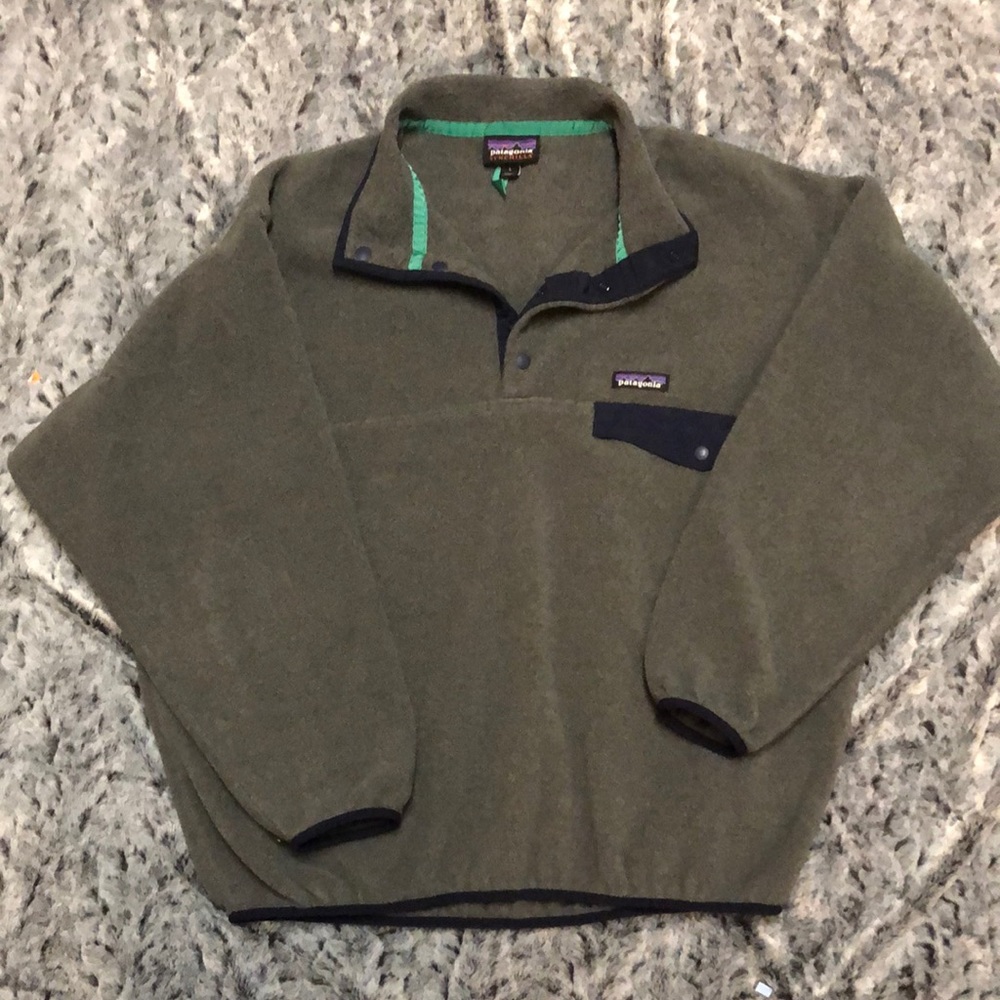 Patagonia Syncillia Snap T  pullover size large